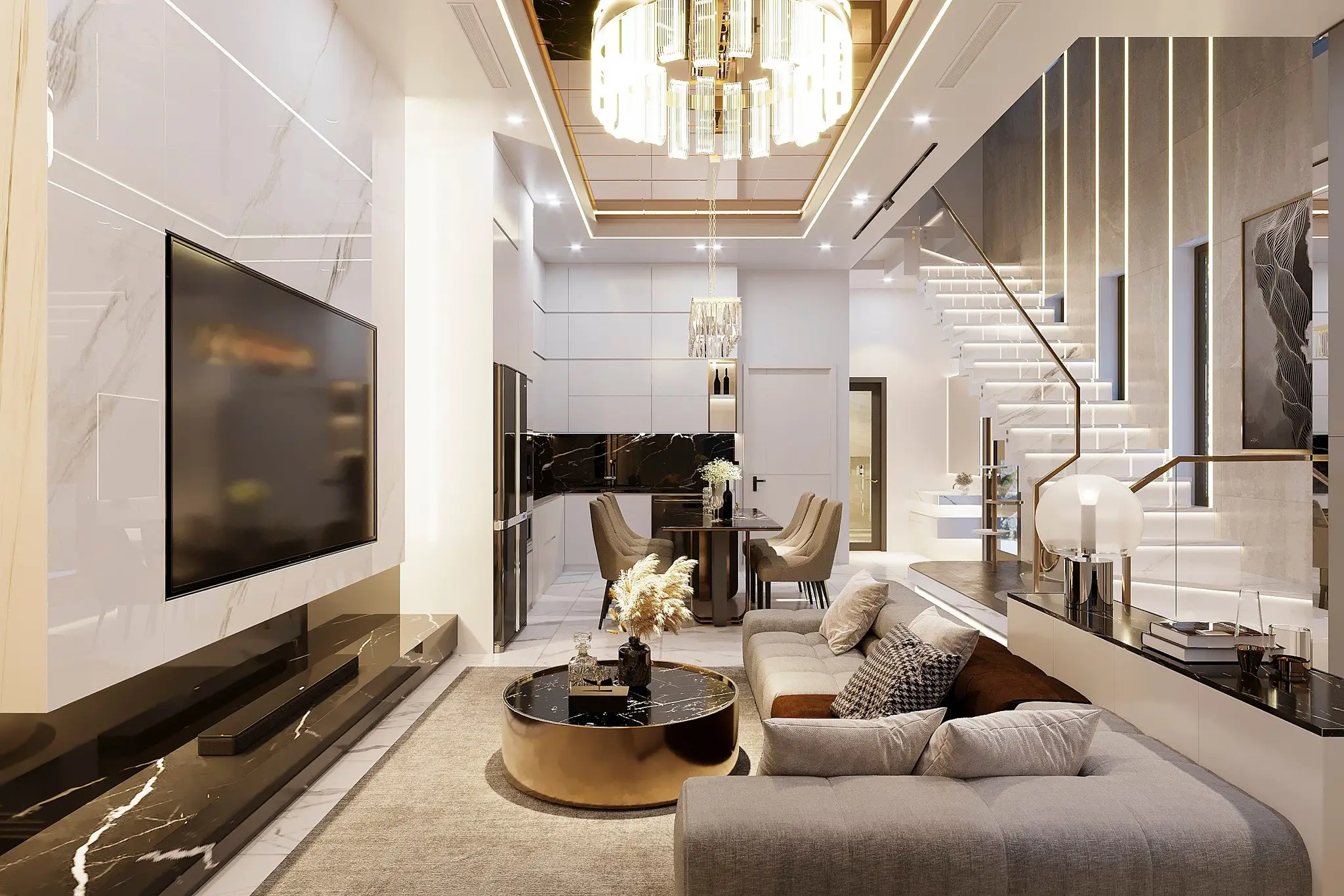 Thiết kế nội thất Anh Quyền – Hải Hà, Quảng Ninh