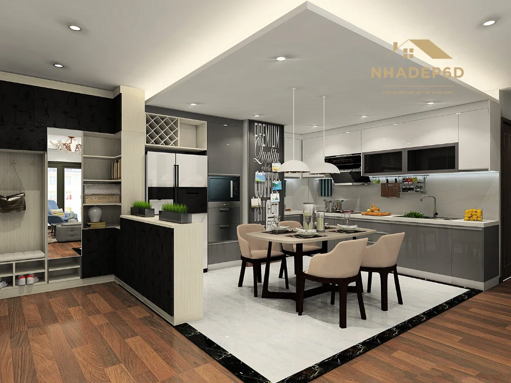 Thi công nội thất phòng bếp