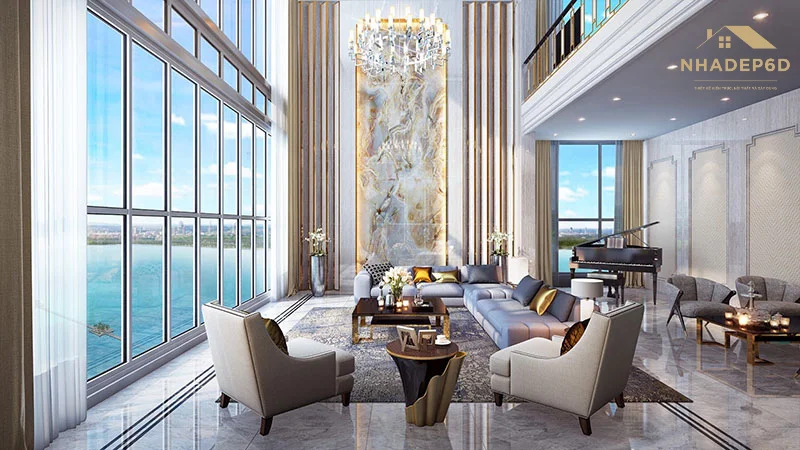 Thiết kế kiến trúc Sky villa