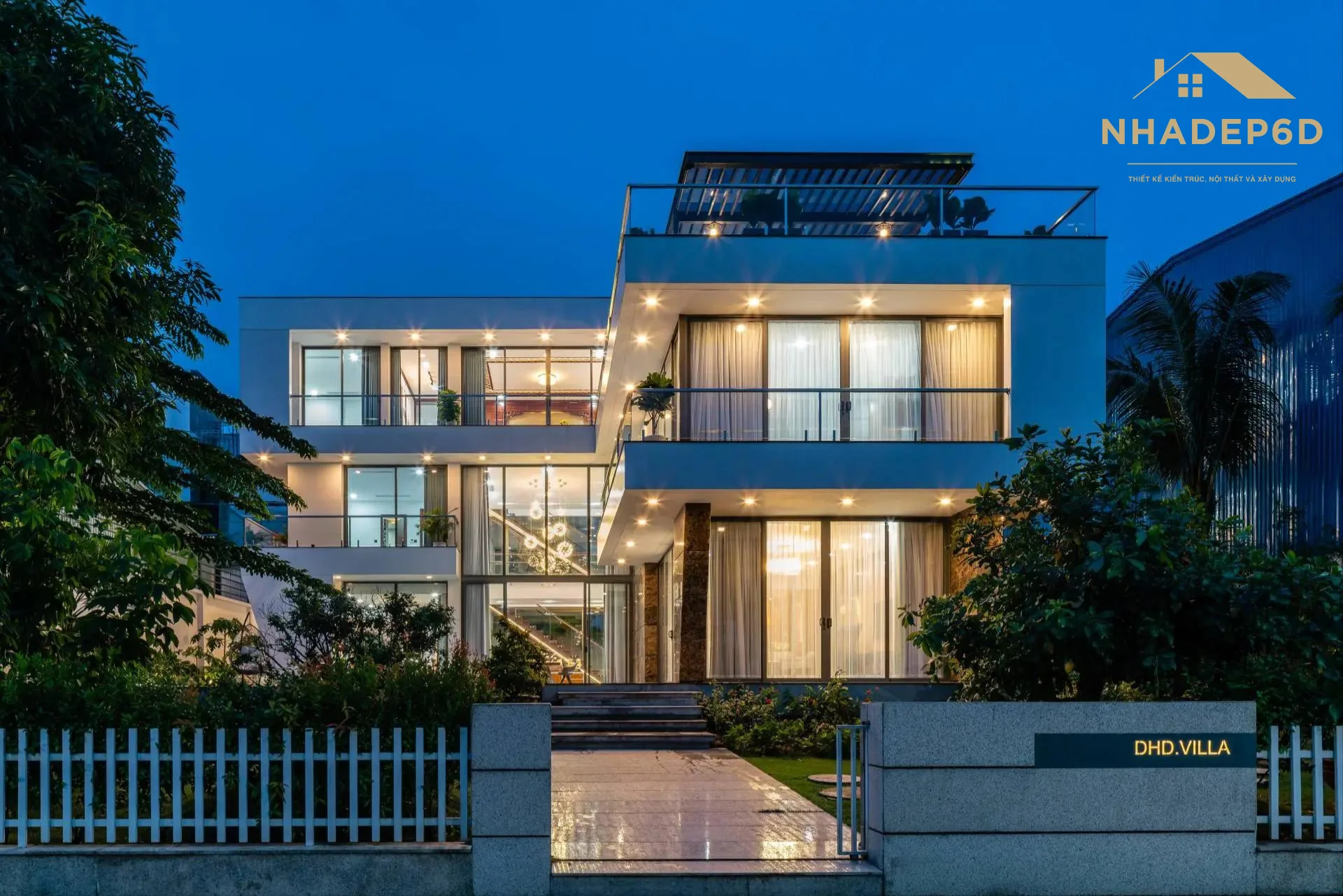 Thiết kế kiến trúc villa song lập