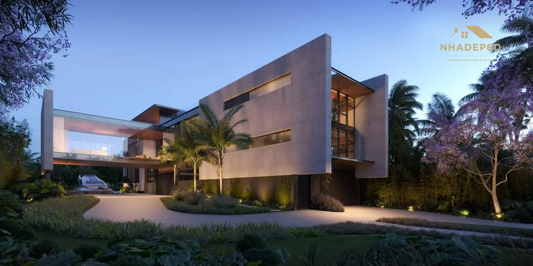 Thiết kế kiến trúc villa tại NHÀ ĐẸP 6D