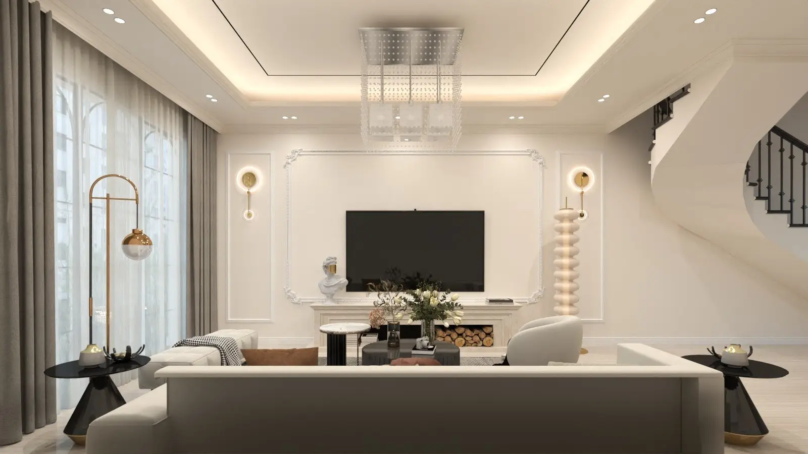 Thiết kế nội thất chung cư phong cách hiện đại