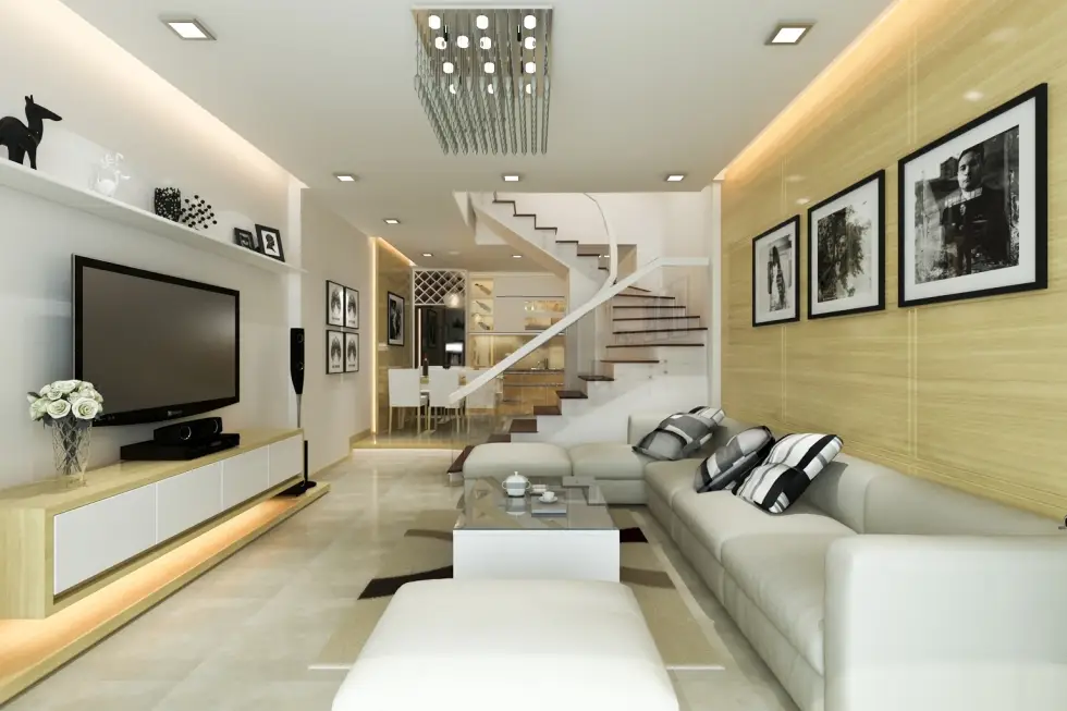 Thiết kế nội thất nhà ống khẳng định vị thế gia chủ